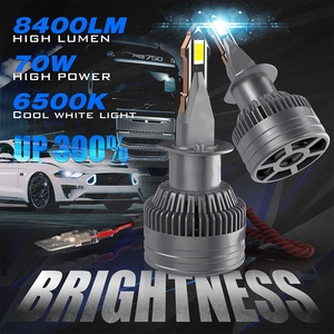 Feux de camion pratiques bon marché Phares à LED H1 Phares de camion H1 Systèmes d'éclairage de camion 8400lm 70w pour fourgonnettes universelles - Product Image 3