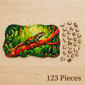 Jouets de <span class=keywords><strong>puzzle</strong></span> en bois personnalisés, jeu unique et attrayant, <span class=keywords><strong>puzzle</strong></span> en bois imprimé au laser UV - Product Image 2