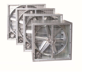 Small Stainless Steel Louvered <b>Exhaust</b> <b>Fan</b> 48000 CFM Airflow Negative Pressure for Greenhouse Plant Poultry Farm Use - Product Image 3