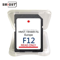 SMIOST 64GB sistema de navegación GPS tarjeta SD para Ford F12 F150 MKX y Europa coche Memorial Googles mapa portátil para modelo Focus