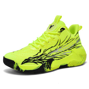 Chaussures de basketball montantes <span class=keywords><strong>pour</strong></span> hommes grandes tailles, baskets athlétiques respirantes et amortissantes <span class=keywords><strong>pour</strong></span> l'entraînement et les sports de plein air, <span class=keywords><strong>pour</strong></span> pieds larges - Product Image 3