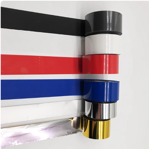 Rouleau de film laser en plastique PET en gros pour marquage <span class=keywords><strong>à</strong></span> chaud et codage de date pour emballages alimentaires et pharmaceutiques, pour <span class=keywords><strong>ruban</strong></span> <span class=keywords><strong>encreur</strong></span> - Product Image 3