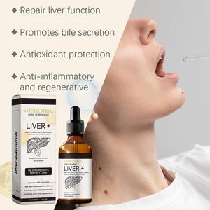 Оптовые премиальные натуральные травяные капли для детоксикации печени для взрослых, очищение печени и поддержка метаболизма, 100% натуральный экстракт - Product Image 5