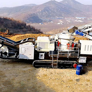 Hoch effiziente langlebige <span class=keywords><strong>mobile</strong></span> Stein kegel brecher Maschinen anhänger Typ Backen brecher anlage für den Bau zum Verkauf - Product Image 6