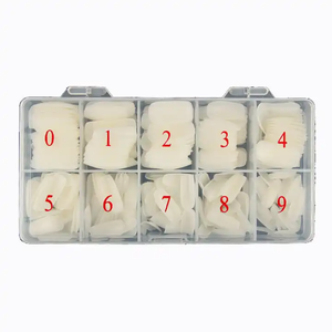 Vente en gros 500 pièces/boîte embouts d'<span class=keywords><strong>ongles</strong></span> artificiels pleine/demi-couverture <span class=keywords><strong>ongles</strong></span> conseils <span class=keywords><strong>ongles</strong></span> transparents manucure française <span class=keywords><strong>faux</strong></span> <span class=keywords><strong>ongles</strong></span> B - Product Image 1