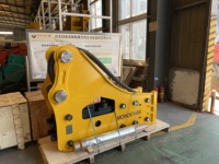 Ciseau hydraulique latéral à entretien facile pour excavatrice, idéal pour la construction