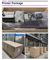 Penjualan Terbaik 60CM pencetak dtf 4 kepala Xp600 A1 dtf 24 inci pencetak dan pengocok bubuk semua dalam satu