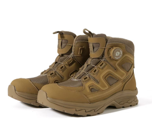 DFE06 ESDY Men's Leather Tactical <b>Boots</b> for Summer Waterproof Flexible Features for Autumn Outdoor Training and <b>Hiking</b> - Product Image 4