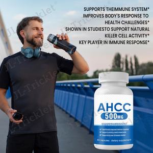 JULONG OEM/ODM Etiqueta Privada mantiene la actividad de las células asesinas naturales AHCC cápsulas <span class=keywords><strong>para</strong></span> el apoyo inmunológico AHCC suplemento herbal - Product Image 2