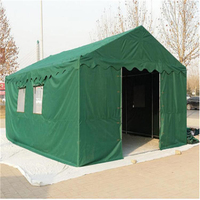 Tente de commandement tactique universelle pour l'extérieur, tentes multifonctionnelles en toile de coton imperméable pour 50 personnes pour les réunions/