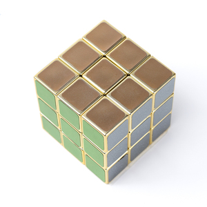 Top Teaching Toys Spiegel Magic Puzzle Würfel Cartoon Spielzeug Kunststoff PS Hochwertige Zhejiang OEM Unisex Rechteck CMYK Magnetic 3x3x3 - Product Image 5