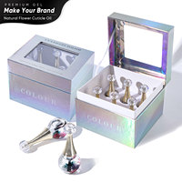 Hanyi Premium HEMA TPO cat kuku Gel kualitas tinggi Label pribadi Resin alami rendam tidak ada lap alami bunga kutikula minyak lampu LED