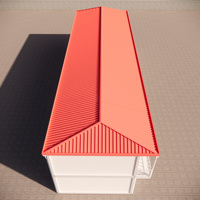 Cabine Modulaire Compacte Préfabriquée – Bureau de Chantier en Structure Acier pour Entrepôt et Cour de Construction