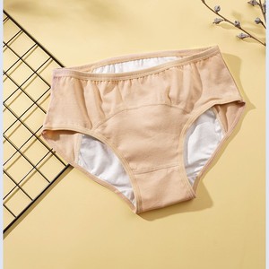 Mid High Waist Leakproof Period Panties Women Breathable Menstrual Sanitary <strong>Underwear</strong> - Product Image 3