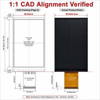 7,0 Zoll 800x1280 IPS LCD-Modul Medizinisches Handterminal Hochauflösendes All-View MIPI 31-PIN Display Diagnostik TMK