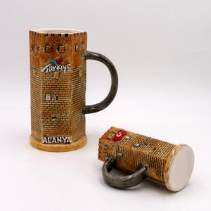 Tazza da Caffè in Ceramica Personalizzata con Design <span class=keywords><strong>Istanbul</strong></span> 14oz per Souvenir Turistici - Product Image 1