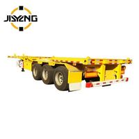 Semi-remorque porte-conteneurs multifonctionnelle en aluminium pour transport de voitures et de conteneurs