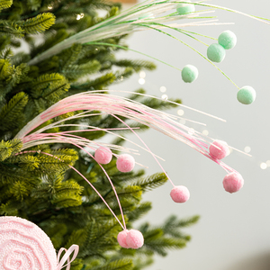 <b>Christmas</b> <b>Decorations</b> Fireworks Wicker Cuttings Diy Accessories Colored Candy Crutches <b>Christmas</b> Tree Pendant Dress Up. - Product Image 4