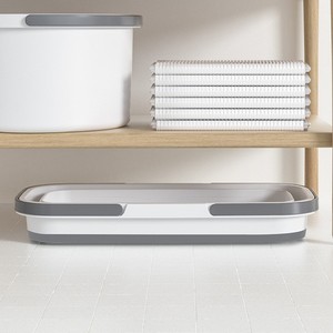 Seau à serpillière multifonctionnel en silicone pour la maison, portable, pliable, rectangulaire, en plastique, pour l'extérieur, idéal pour le dropshipping Shopify - Product Image 3