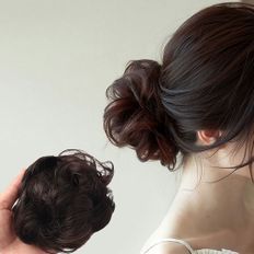 Curlwell X 2 piezas Brown Poop Hair Styling Accesorios Tong Pin Perm Head con WIT C Curls - Product Image 1