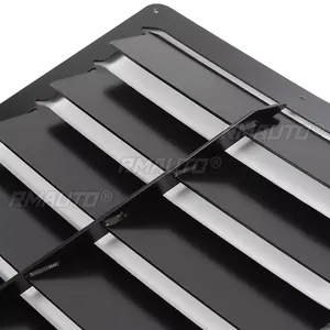 A Pair Car Vented Heat Extractor Functional Hood Louvers Scoop for Chevrolet Camaro Z28 IROC-Z IROC 1985-1990 - Product Image 5