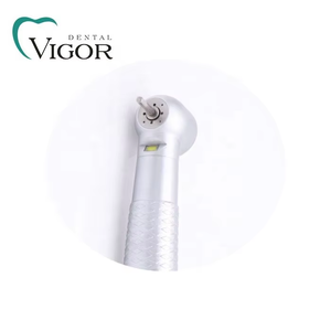 Pieza de mano dental de fibra óptica con 4 chorros de agua, botón pulsador, LED y alta velocidad - Product Image 2