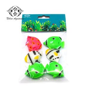 ปลาพลาสติกลอยน้ำของเล่นตกแต่งปลาเขตร้อนขนาดเล็กสำหรับตู้ปลา - Product Image 2