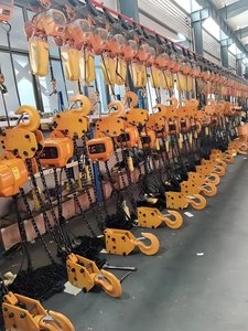 รอกไฟฟ้าคุณภาพสูง ผลิตในจีน ได้รับการรับรองมาตรฐาน <span class=keywords><strong>CE</strong></span> พร้อมโซ่ ระบายความร้อนได้รวดเร็ว เหมาะสำหรับงานก่อสร้าง - Product Image 5