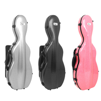 IRIN Advanced 4/4 Boîte à violon Boîte en matériau composite avec surveillance de la température et sac de score Boîte à violon sans serrure
