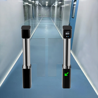 Vente directe usine – Barrière pivotante intelligente et durable EN, lecteur de code QR entièrement automatique, tourniquet rapide pour laboratoire
