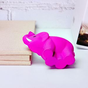 Elefante unisex promocional con colmillos de espuma de PU logotipo personalizado y Juguete antiestrés de Color Bola de estrés regalo para niños - Product Image 6