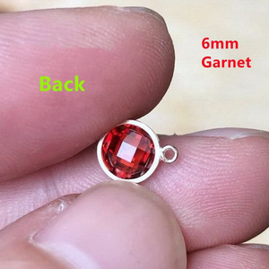 Gp 4Mm 6Mm 8Mm Dscb Quyến Rũ 14K Vàng Đầy Birthstone Đá Bezel Zircon <span class=keywords><strong>Checkerboard</strong></span> Đồ Trang Sức Vĩnh Viễn Chains Làm Bán Buôn - Product Image 6
