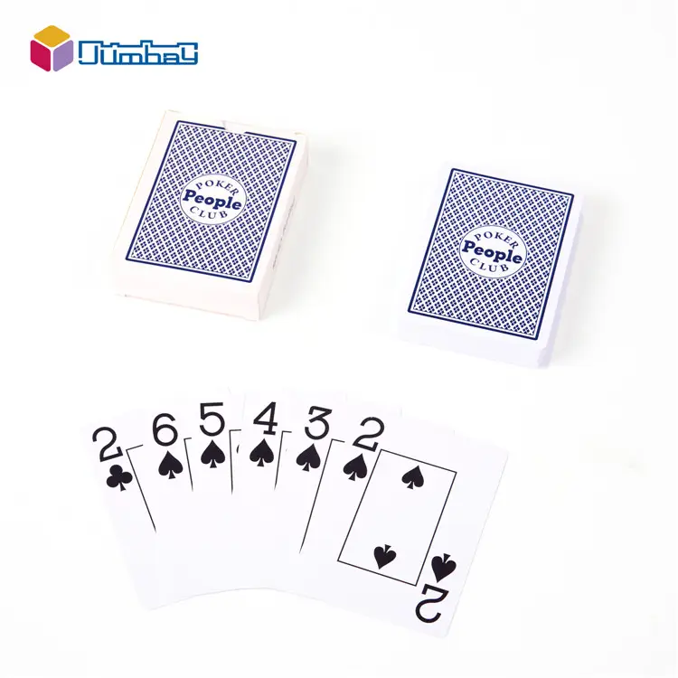 Gepersonaliseerde Professionele Fabriek Speelkaarten Voor Business Print On Demand Promotionele Speelkaarten Poker