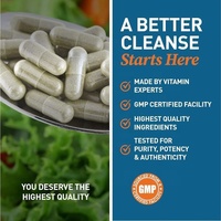 Nutrivoce OEM Vente en gros Marque privée Capsules de détoxification et de nettoyage du côlon pour adultes Cascara Sagrada Psyllium Husk Senna Leaf 60/90/120