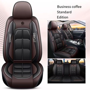 Coprisedile auto in pelle PU protezione di lusso 5 posti Deluxe cuscino personalizzabile tessuto in PVC <span class=keywords><strong>Toyota</strong></span> <span class=keywords><strong>Corolla</strong></span> Set completo interno auto - Product Image 5