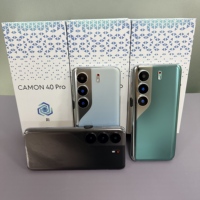 Étui en cuir PU pour téléphone portable Techno Camon 40