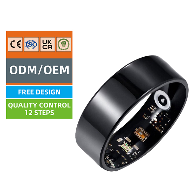 Aofit Men Women Sports Sleep Heart Rate Monitor Fitness Tracker Health Tracker Waterproof Blood Oxygen Health Smart Ring