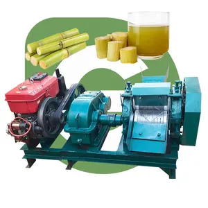 Industry Suger Juicer Juice Squeeze Machine Plant Old 6 Roller Big Sugarcane Mill Crusher Sugar Cane Milling Diesel