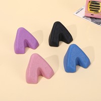 Masseur musculaire triangulaire, outil compact, multifonctionnel, antidérapant, pour massage des pieds, pour les voyages et l'entraînement en intérieur