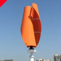Éolienne à axe vertical 5KW 10kw 20kw 48V/96V, système d'énergie alternative silencieux, générateur d'énergie éolienne en spirale