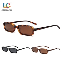 Nouvelles Lunettes de Soleil Carrées Épaisses en Acétate, Design Rétro Luxe des Années 90, Unisexe, Protection UV400 Polarisée, Monture Épaisse, Certifiées CE, OEM