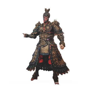 Stock modelo nuevo plástico negro Sun Wukong figura de acción juguete GK juego personaje derrotando estatua de Buda de 'Frozen' - Product Image 5