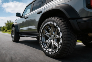 Jantes en aluminium forgé monobloc 20-24 pouces personnalisées pour W223 Land Rover Defender V8 Carpathian Edition certifiées TUV avec face usinée - Product Image 2