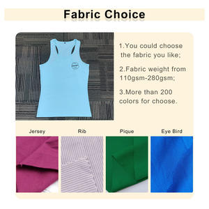 2024 personnalité populaire personnalisé haute qualité été confortable vêtements de nuit Gym débardeur 95% coton 5% Spandex femme gilet - Product Image 3