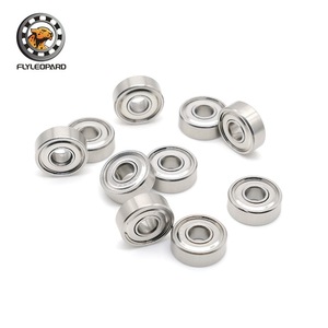Rodamiento de Bolas de Ranura Profunda de Acero Inoxidable Flyleopard 6x17x6mm ABEC-9 ZZ Sellado para Modificación de Equipo de Pesca - Product Image 5