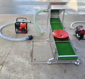 Caja de lavado de oro ligera y compacta para arena de río con separación por vibración y motor de gasolina para minería de oro a pequeña escala al aire libre - Product Image 5
