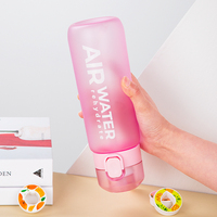 Nouvelle version mate 750ml tasses personnalisées logo couleur arôme odeur Smaken air parfumé bouteille d'eau avec dosettes aromatisées