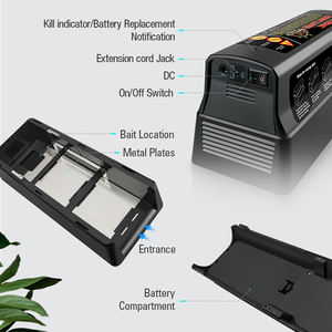 Potente entrega en stock, caja negra, trampas eléctricas para ratones humanos, batería Zapper de roedores para ratones, ratas, diferentes compras, asesino de ratones - Product Image 4