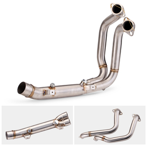 Système d'échappement pour <span class=keywords><strong>moto</strong></span> <span class=keywords><strong>BMW</strong></span> F900 R <span class=keywords><strong>XR</strong></span> F900R F900XR, échappement modifié, tuyau de liaison avant, connexion au silencieux d'origine - Product Image 2