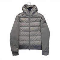 Blouson matelassé hybride coupe-vent et imperméable camouflage pour homme - Option logo personnalisable sur le devant 100g enduit